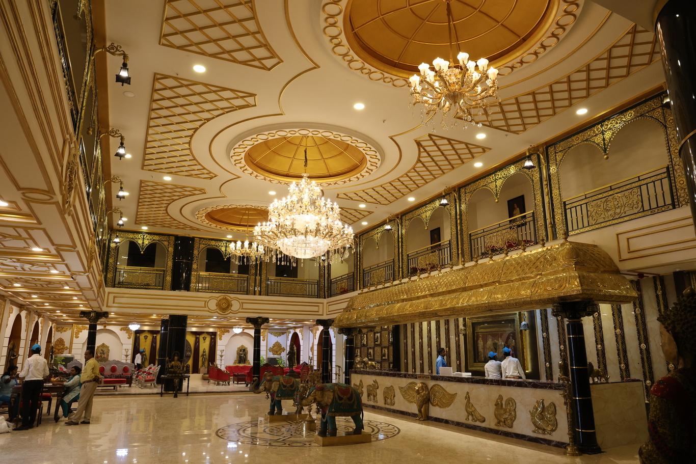 Reception lobby